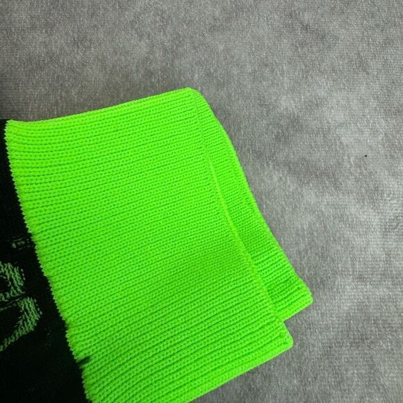 GUCCI New Interlocking G Jacquard Socks Green Black Medium 700626 - Picture 6 of 10